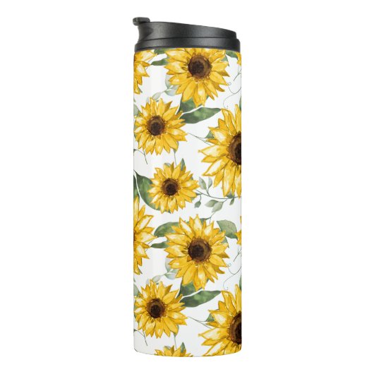 Bouteilles Isothermes Fleurs de soleil (Tourné sur la droite)