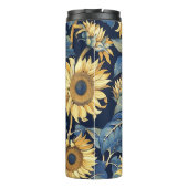 Bouteilles Isothermes Fleurs de soleil Art Nouveau (Dos)