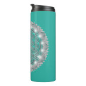 Bouteilles Isothermes FLEURS DE VIE - Géométrie Sacrée Lumière 2 (Tourné sur la droite)