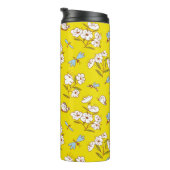 Bouteilles Isothermes Fleurs d'insectes Papillons : Patte d'été sans joi (Tourné sur la droite)