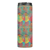 Bouteilles Isothermes Fleurs d'or éthérées - Harmonie florale intranspar (Dos)