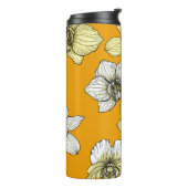 Bouteilles Isothermes Fleurs d'orchidées jaune et blanc (Tourné sur la gauche)