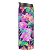 Bouteilles Isothermes Fleurs et oiseaux exotiques (Tourné sur la droite)