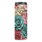 BOUTEILLES ISOTHERMES FLEURS ET ROSES ROSES 3D (Dos)