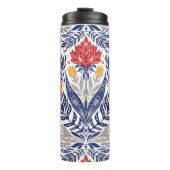 Bouteilles Isothermes Fleurs folkloriques motif (Devant)