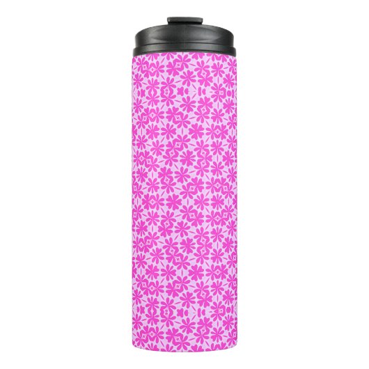 Bouteilles Isothermes Fleurs Fuchsia (Devant)