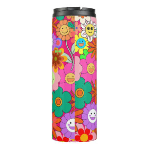 Bouteilles Isothermes Fleurs hippies Boho Super rétros