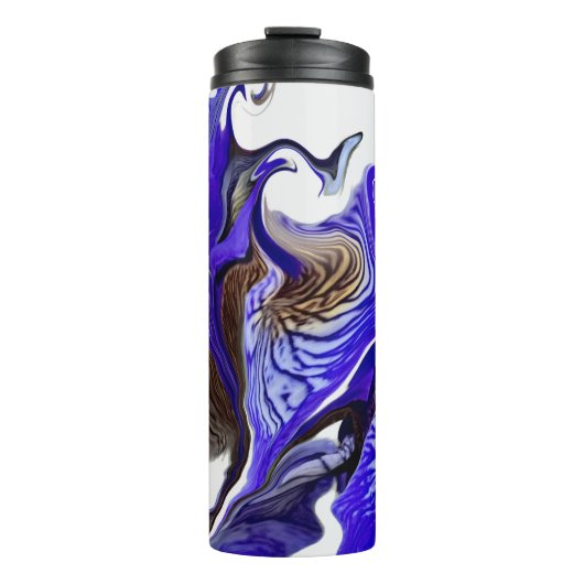 Bouteilles Isothermes Fleurs Iris Violets (Devant)