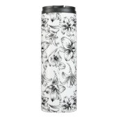 Bouteilles Isothermes Fleurs Lys Noires (Dos)
