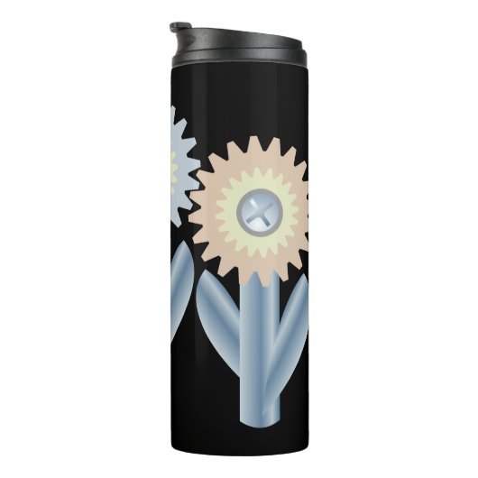 Bouteilles Isothermes Fleurs mécaniques (Tourné sur la droite)