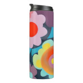 Bouteilles Isothermes Fleurs mod rétro (Tourné sur la droite)