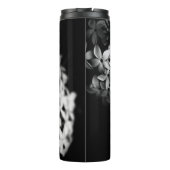 Bouteilles Isothermes Fleurs noires et blanches (Dos)