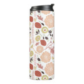 Bouteilles Isothermes Fleurs Pêchent Green Botanical (Tourné sur la gauche)