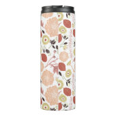 Bouteilles Isothermes Fleurs Pêchent Green Botanical (Dos)