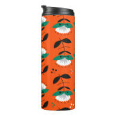 Bouteilles Isothermes Fleurs rétro et motif sans couture feuille.  (Tourné sur la droite)