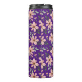 Bouteilles Isothermes fleurs rose motif (Dos)