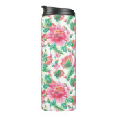 Bouteilles Isothermes Fleurs roses brillantes Fille Motif (Tourné sur la droite)