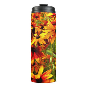BOUTEILLES ISOTHERMES FLEURS RUDBECKIA