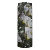 Bouteilles Isothermes Fleurs sauvages blancs (Dos)