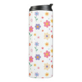 Bouteilles Isothermes Fleurs simples (Tourné sur la gauche)