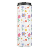 Bouteilles Isothermes Fleurs simples (Dos)