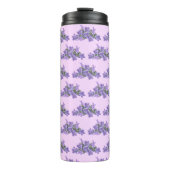 Bouteilles Isothermes Fleurs simples de lavande violette (Devant)