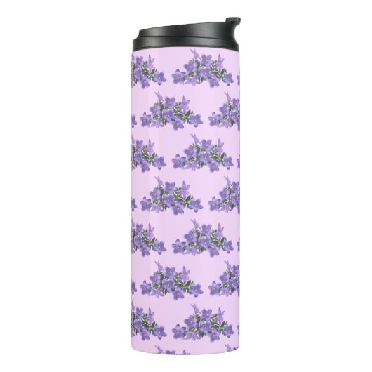 Bouteilles Isothermes Fleurs simples de lavande violette (Tourné sur la gauche)