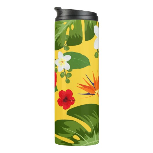 Bouteilles Isothermes Fleurs tropicales Arrière - plan 10 (Tourné sur la droite)