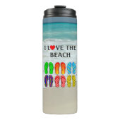 Bouteilles Isothermes Flip Flops Beach Love (Devant)