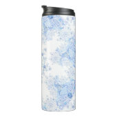 BOUTEILLES ISOTHERMES FLOCON DE NEIGE BLEU GLACE (Tourné sur la droite)