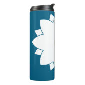 Bouteilles Isothermes floral (Tourné sur la gauche)