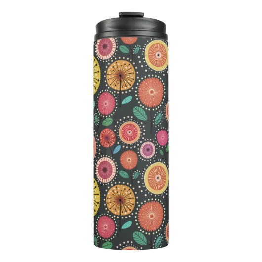 Bouteilles Isothermes Floral folklorique boho moderne (Devant)