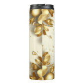 Bouteilles Isothermes Floral Frame With Custom Name (Dos)