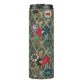 Bouteilles Isothermes Floral japonais vintage (Dos)