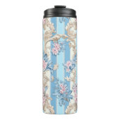 Bouteilles Isothermes Floral pastel baroque (Devant)