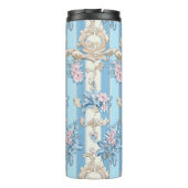 Bouteilles Isothermes Floral pastel baroque (Dos)