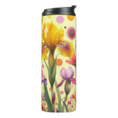 Bouteilles Isothermes Floral Pattern Travel Tumbler Cup (Tourné sur la gauche)
