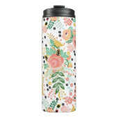 Bouteilles Isothermes Floral rose (Devant)