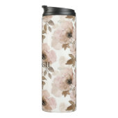 Bouteilles Isothermes Floral rose Brown sud-ouest (Tourné sur la droite)