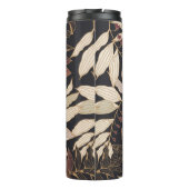 Bouteilles Isothermes Floral seamless pattern with leaves on a dark back (Dos)