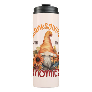 Bouteilles Isothermes Floral Thanksgiving avec mes Gnomies