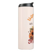 Bouteilles Isothermes Floral Thanksgiving avec mes Gnomies (Tourné sur la gauche)