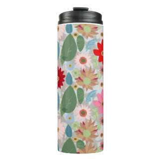 Bouteilles Isothermes Floral Thermal Tumbler Design