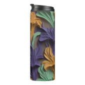 BOUTEILLES ISOTHERMES FLORALE 3D (Tourné sur la droite)