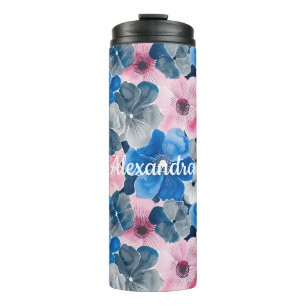 Bouteilles Isothermes Flore rose chic