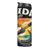 Bouteilles Isothermes Floride Rock : Alligator Guitar Sunset (Tourné sur la droite)