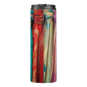 Bouteilles Isothermes Flot textile couleur alliée (Dos)