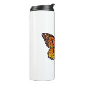 Bouteilles Isothermes Flower Butterfly with Yellow California Poppy (Tourné sur la gauche)