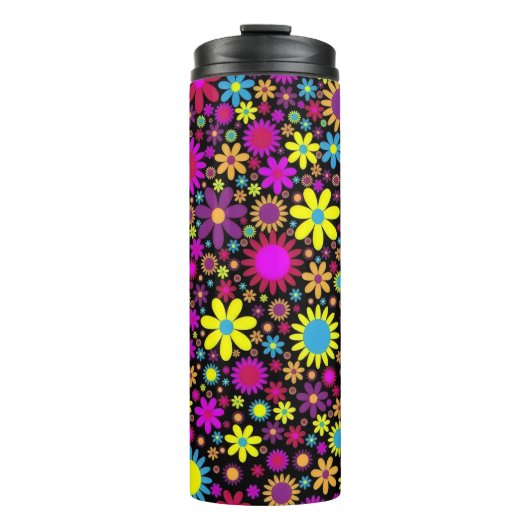 Bouteilles Isothermes Flower Power (Devant)