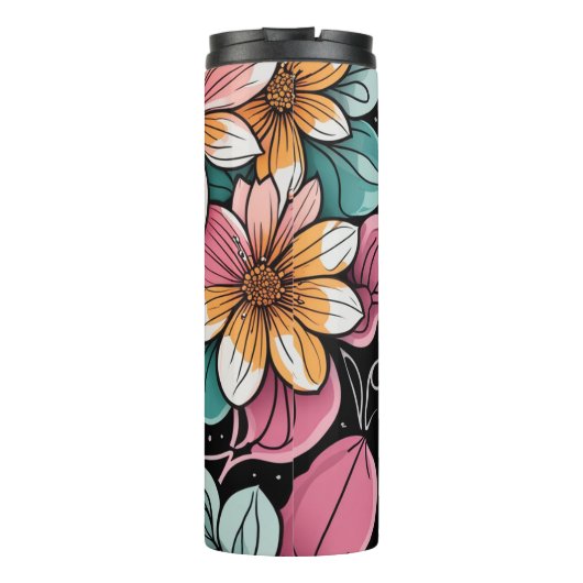 Bouteilles Isothermes Flower Thermal Tumbler (Dos)